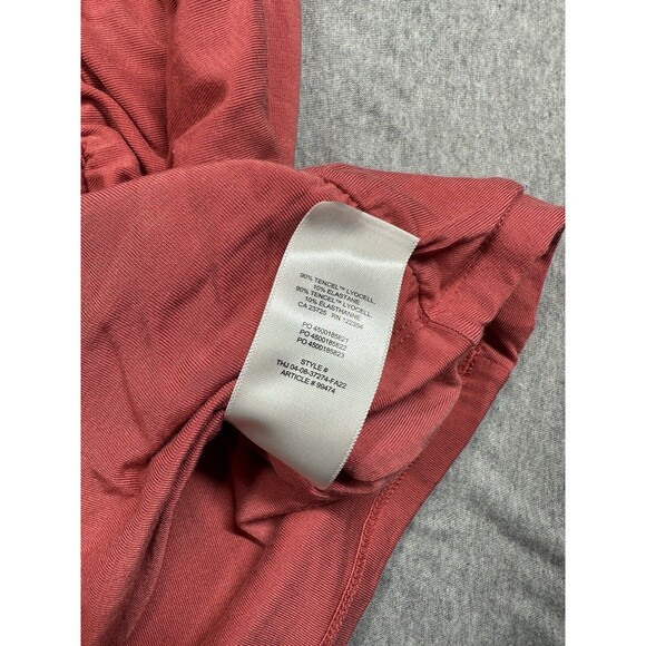 Wilfred Lydia Mini Dress Ruched Rosy Red Rouge‎ Rose Size Large - Picture 7 of 9